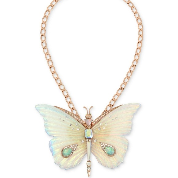 Betsey Johnson Jewelry - Betsey Johnson BUTTERFLY STATEMENT NECKLACE